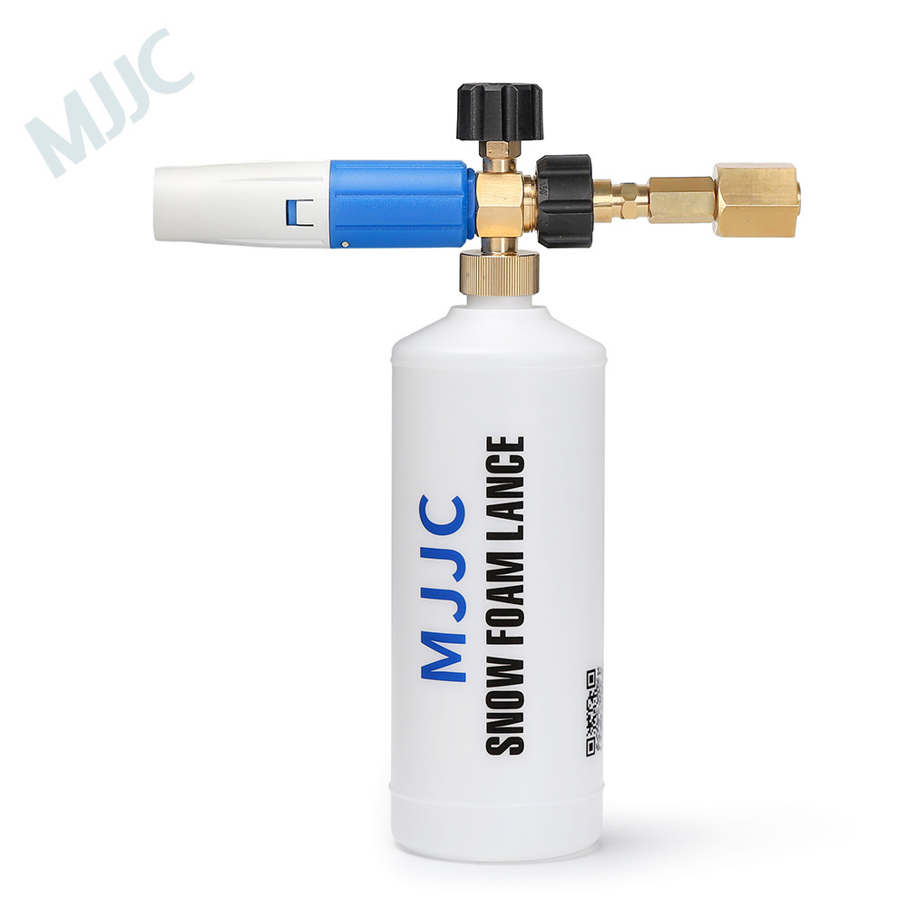 High Pressure Soap Foamer Brass Copper Nozzle Snow Foam Lance Sprayer For Car Washer