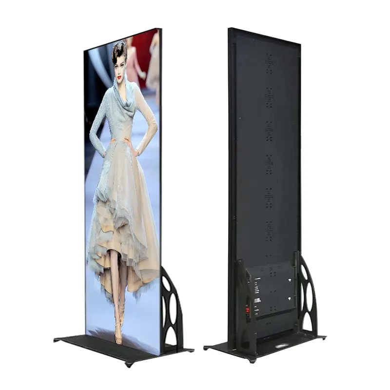 Indoor Digital Signage Wifi 4G USB P 1.9 P2 P2.5 P3 LED Window Banners Video Wall Board LED Display Poster Screen