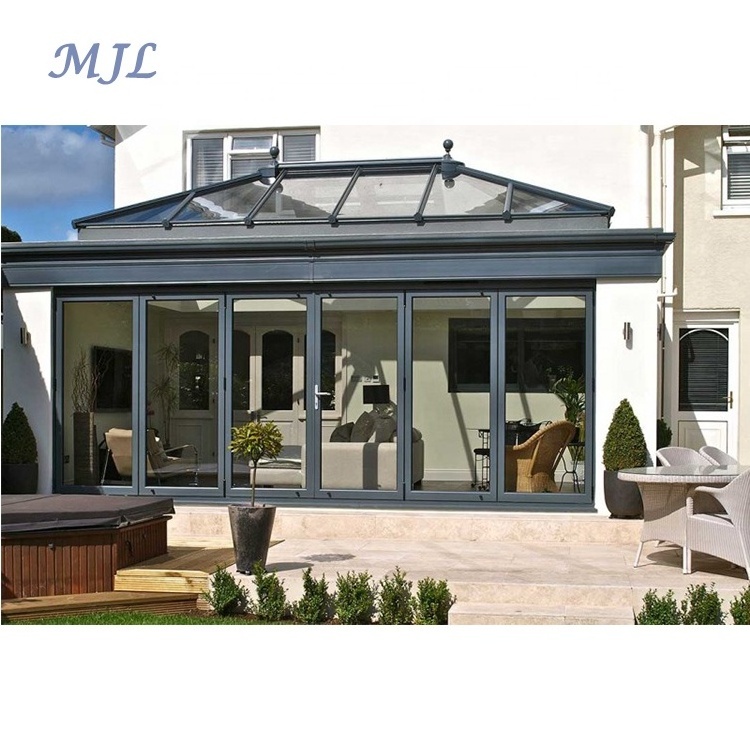 Garden sun room free standing aluminium glass houses sunrooms for solarium