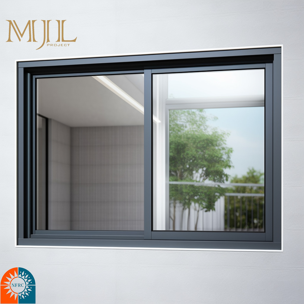 Simple Design Fenetre Aluminum Glass Sliding Window / Casement Windows