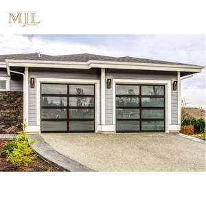 NFRC Wholesale Sectional Cheap Garage Doors Modern Design Overhead Garage Doors