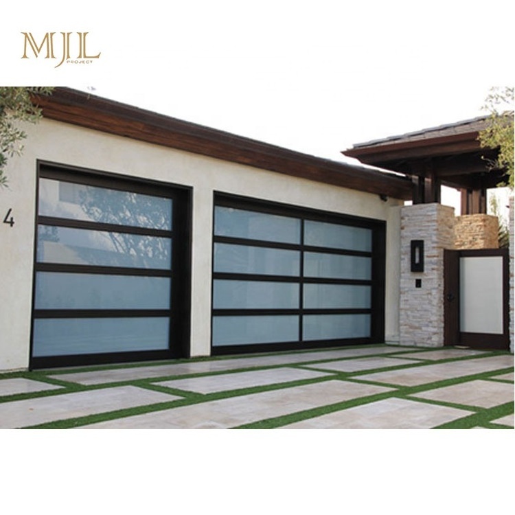 NFRC Wholesale Sectional Cheap Garage Doors Modern Design Overhead Garage Doors