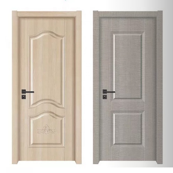 china solid teak wood doors Best Price Customized Residential Interior Sound Proof Solid Wood Door Casement Swing Pull and Push