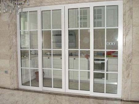 Philippines price plastic exterior doors houses vinyl frame sliding door with glass panel