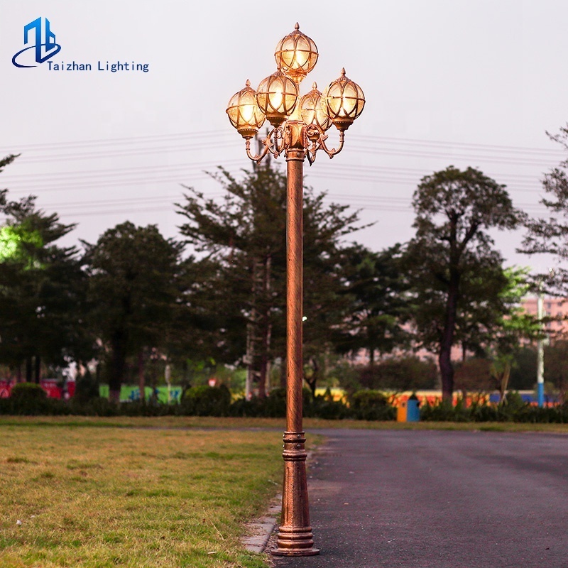 Modern led garden lamp Outdoor street light high mast pole decorative shopping mall lights highway lighting post