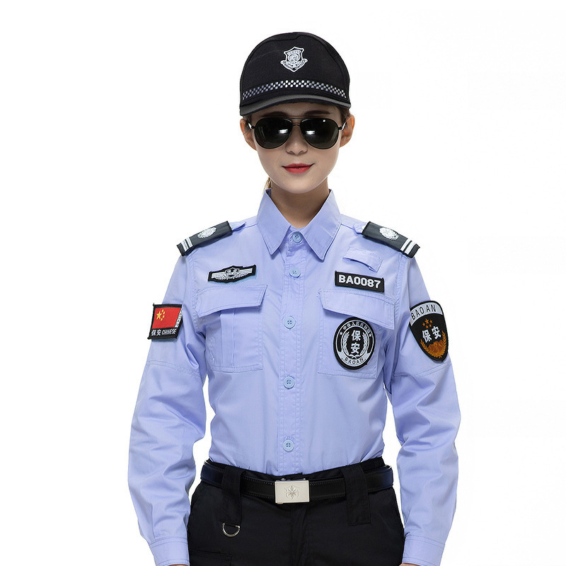 high end fashion custom guard shirts long sleeve work outfit men women security guard uniforms