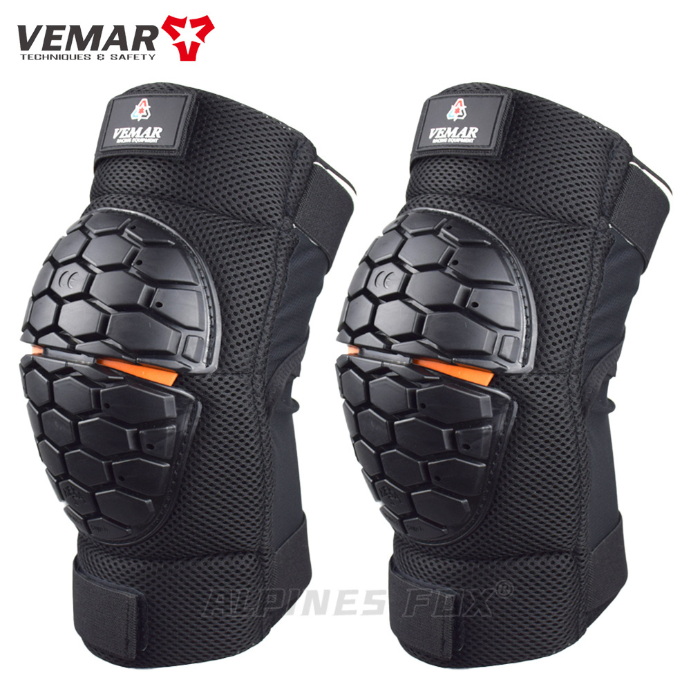 Vemar Motorbike Knee Pads Motorcycle Knee Guards Anti-drop Motocross Cycling Bicycle Protective Gear Moto Protector CE Approved