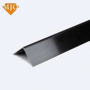 Foshan Supplier MJO Tile Edge Trim Stainless Steel Corner Edge Trim For Wall Corner Protection Customized Tile Trim