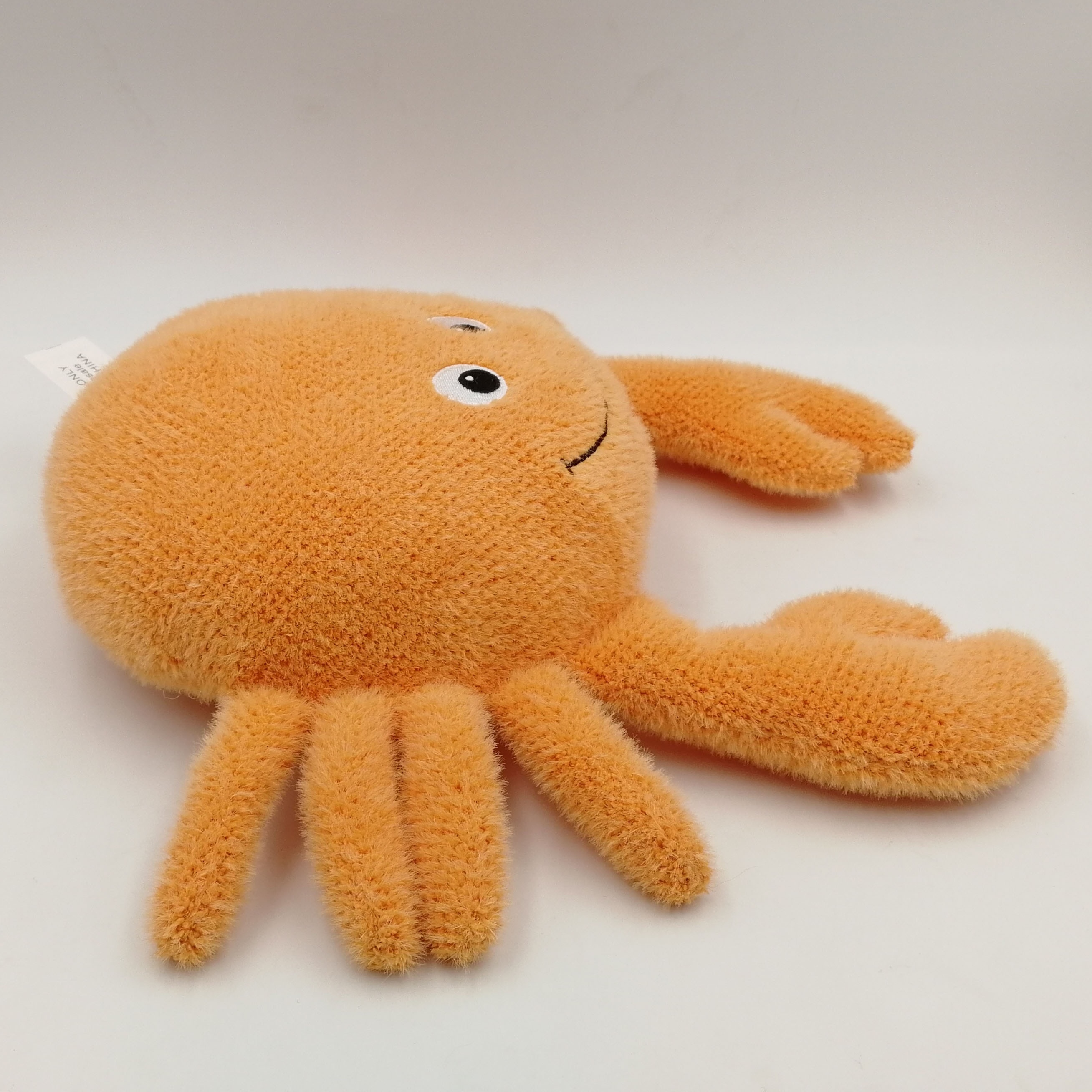 Wholesale custom 2020 Top selling  OEM/ODM 12 inch cute crab super soft stuffed christmas decoration supplies plush toy