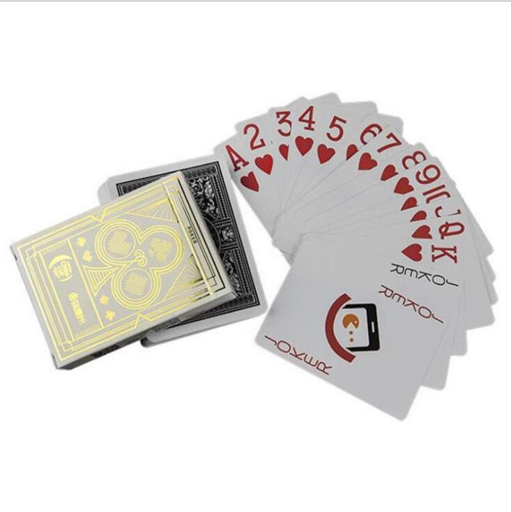 Factory Cheap price personalized playing cards standard size poker luxury playing cards