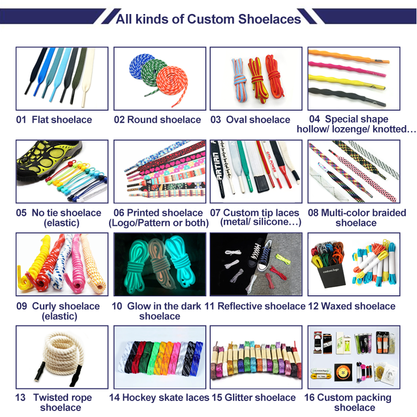 Wholesale flat silk screen shoe strings custom text logo sublimation printed shoe laces printed shoelaces