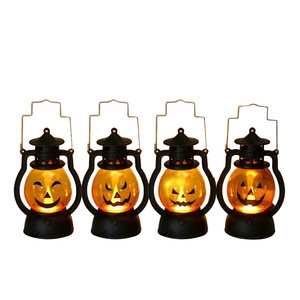 New Arrival Halloween Pumpkin Led Lantern Lamp Halloween Outdoor Wall Decorations Pumpkin Lantern