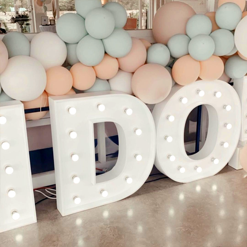 Party Led Birthday Numbers Large Led Lights Marquee Letters For Event Wedding Decorations