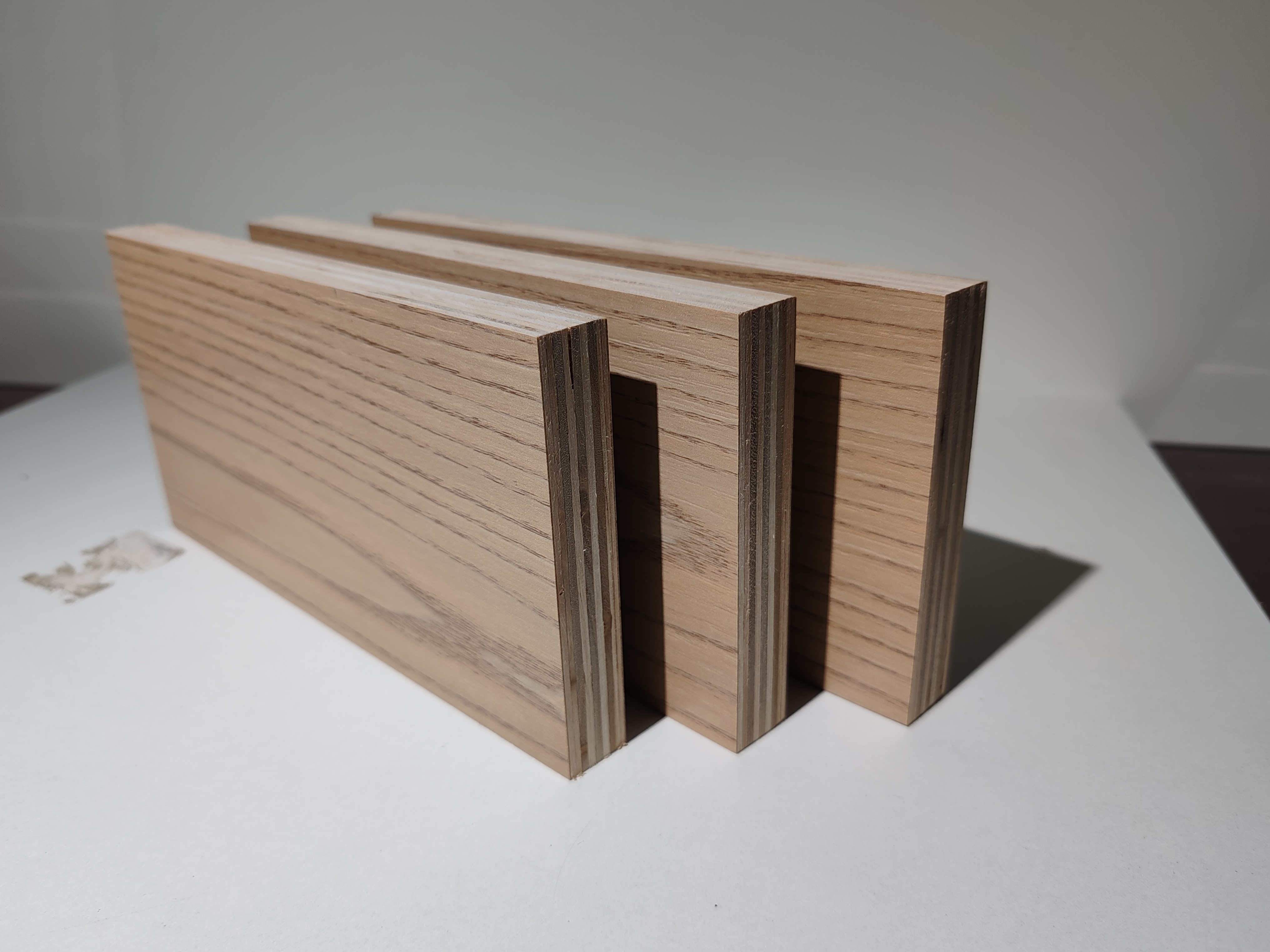 plywood rubber wood veneer Finger Joint Wood Panel for furniture table desktop countertops stair tread floating shelf plywood