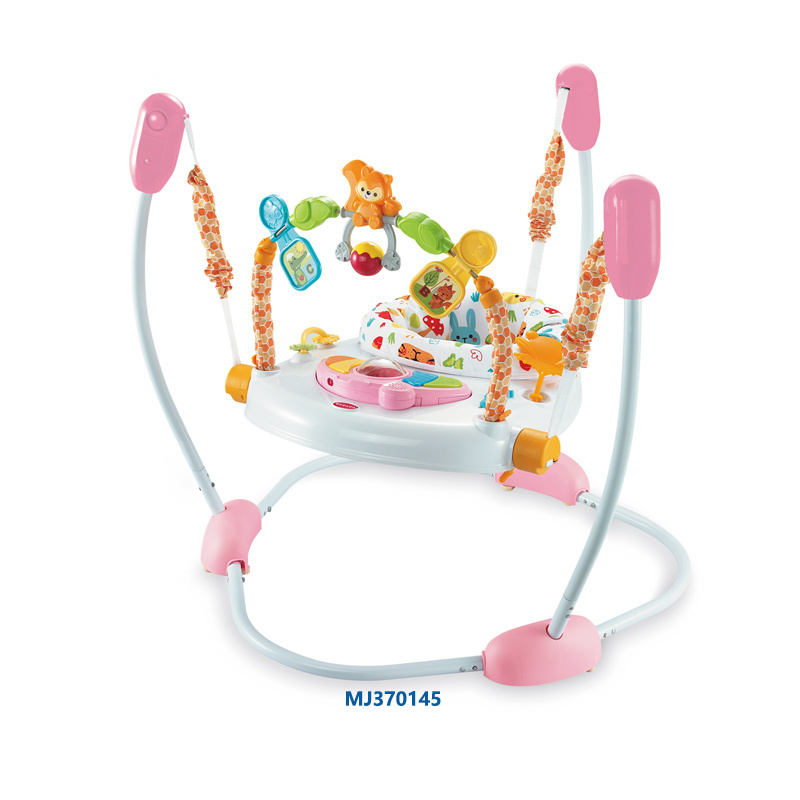 New Toy Baby Learning Jumpers Activity Bouncer Baby Walkers Jumping Chair Swing Chair with Lights Music for Toddlers