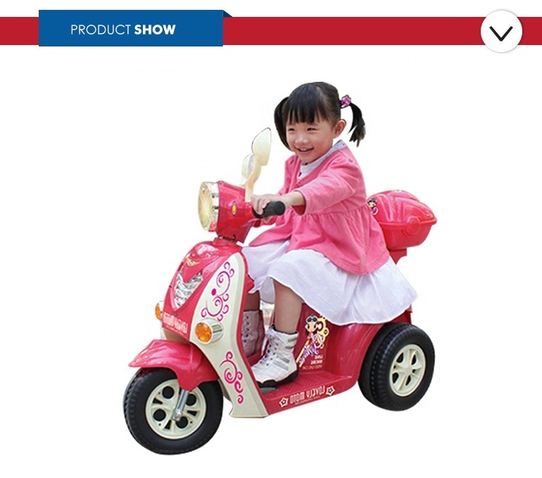 High quality children baby ride on car for kids motorcycle motorbike electric toy with battery operated