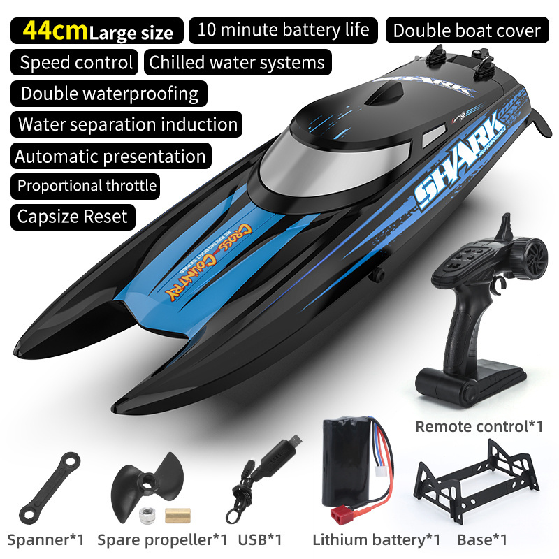 Factory Wholesale Price Outdoor High Speed RC Boat Waterproof Toys Remote Control Boats for Boys