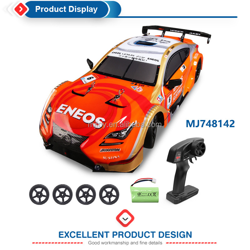 New Toy Custom 2.4G 1: 16 Scale Model Half Proportional Remote Control Rc Drift Racing Car