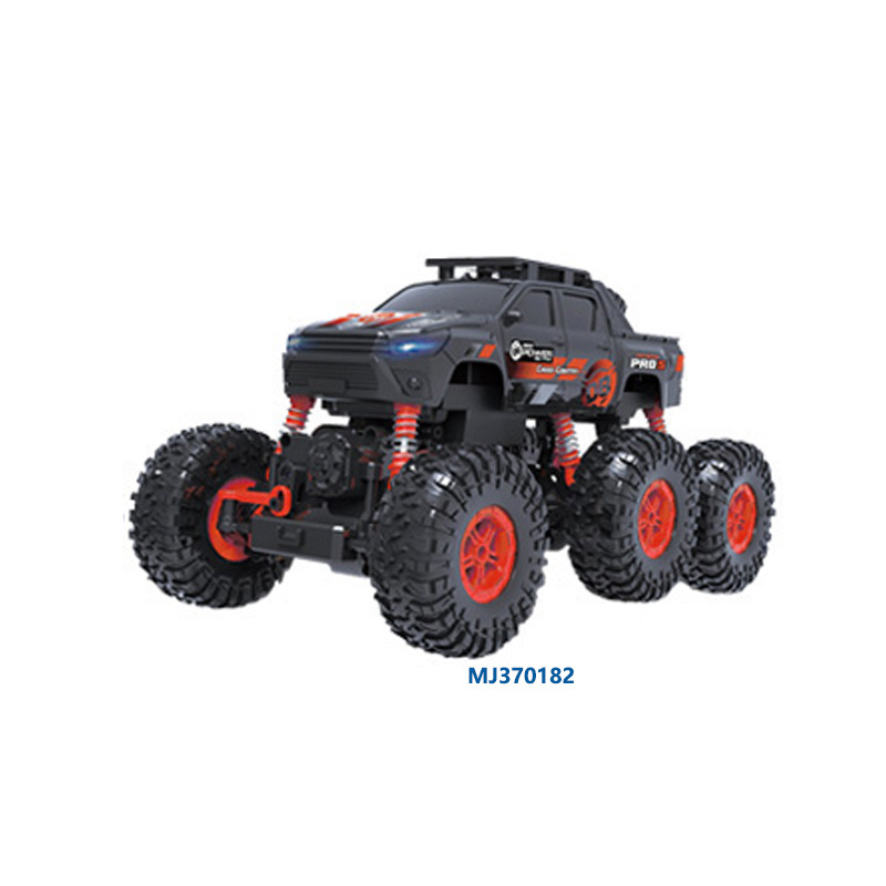 2.4GHz 1/16 Scale Off Road Vehicle Crawler Buggy hobby truck Toy 6 Wheels 4WD RC Climbing Car Electric Remote Control Car