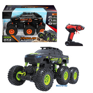 2.4GHz 1/16 Scale Off Road Vehicle Crawler Buggy hobby truck Toy 6 Wheels 4WD RC Climbing Car Electric Remote Control Car