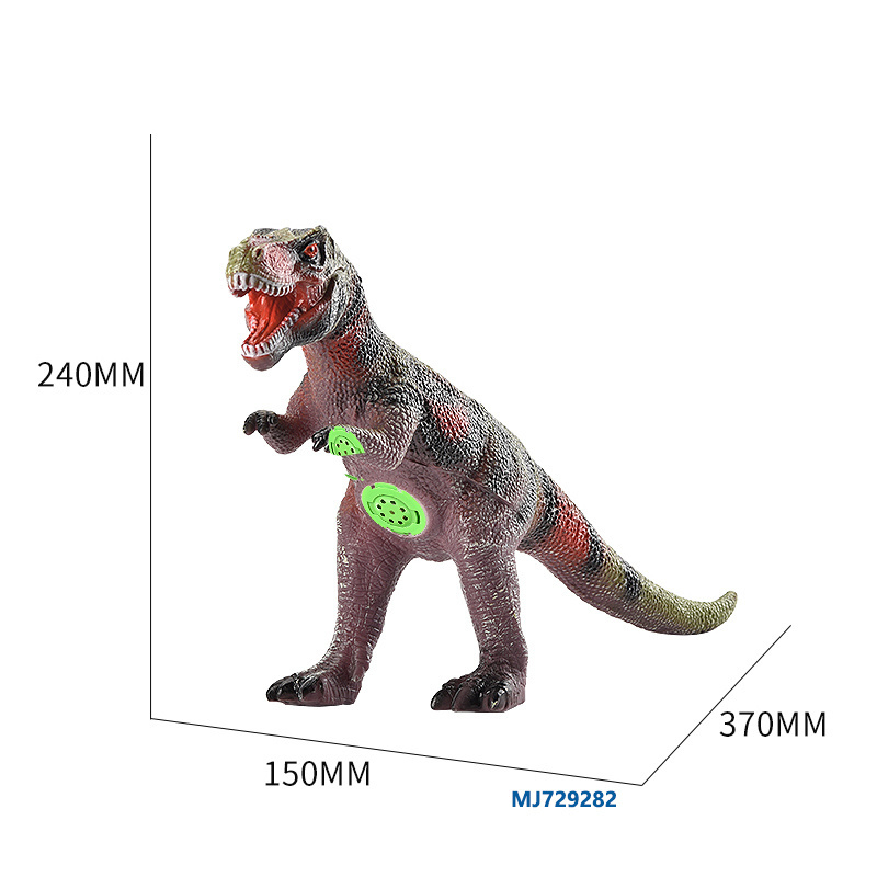 Hot Selling Other Animal toys 3D Dinosaur Model for Kids Jurassic Park Enamel Dinosaur Toys Tyrannosaurus Rex Toy