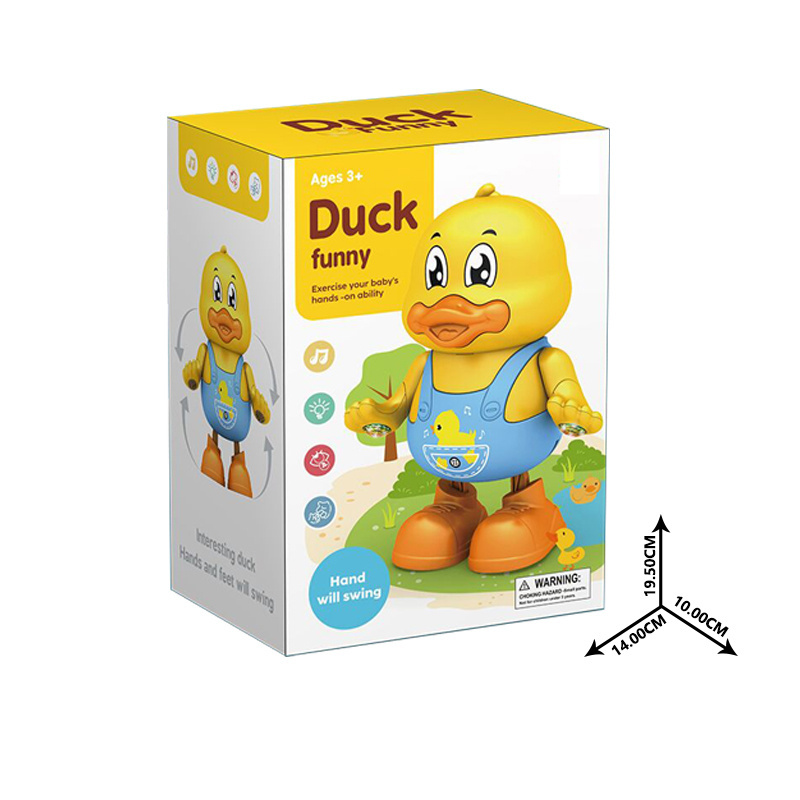 New Toy Cheap Hot Sale Beautiful Animal Baby Toy With Music Lights Toys Electric Hobby Electric Dancing Duck For Girl Kids