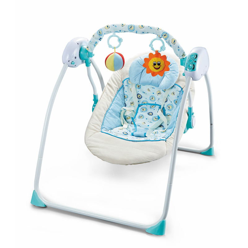 New Styles Good Quality Infant Toddlers Baby Rocker Rocking Chair Electric Musical Smart Remote Control Swings