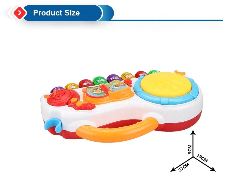 develop intelligence baby fun 3 in 1 drums set musical for sale