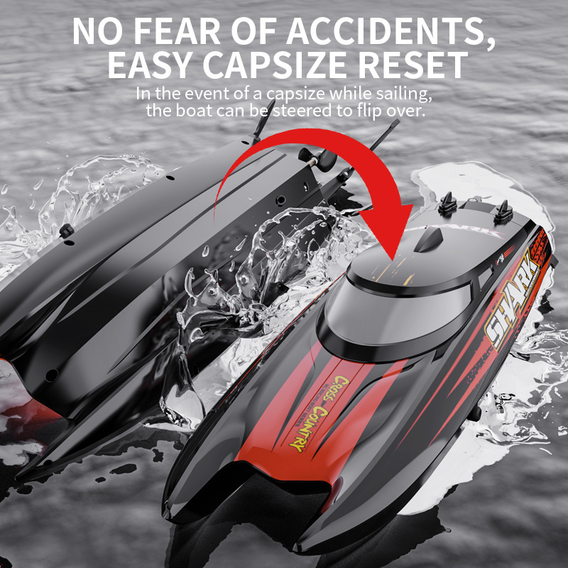 Factory Wholesale Price Outdoor High Speed RC Boat Waterproof Toys Remote Control Boats for Boys