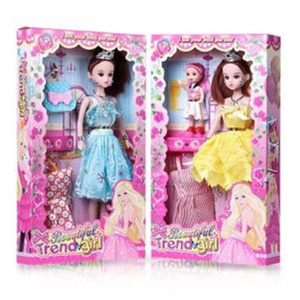 MJ OEM/ODM Factory low price Dress up Toys Fashion Girl doll Accessories Body Princess With Comb for Baby