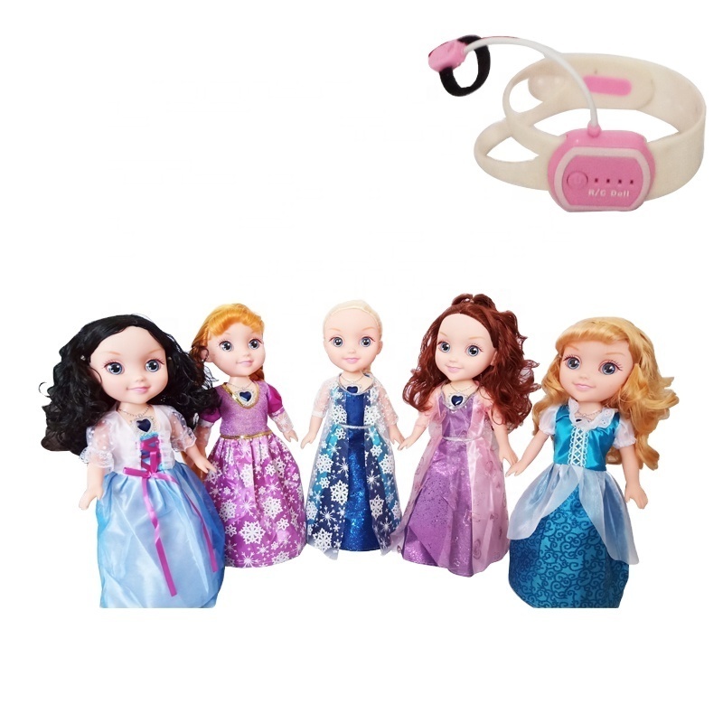 2.4Ghz english sound gesture smart remote control doll with multifunction