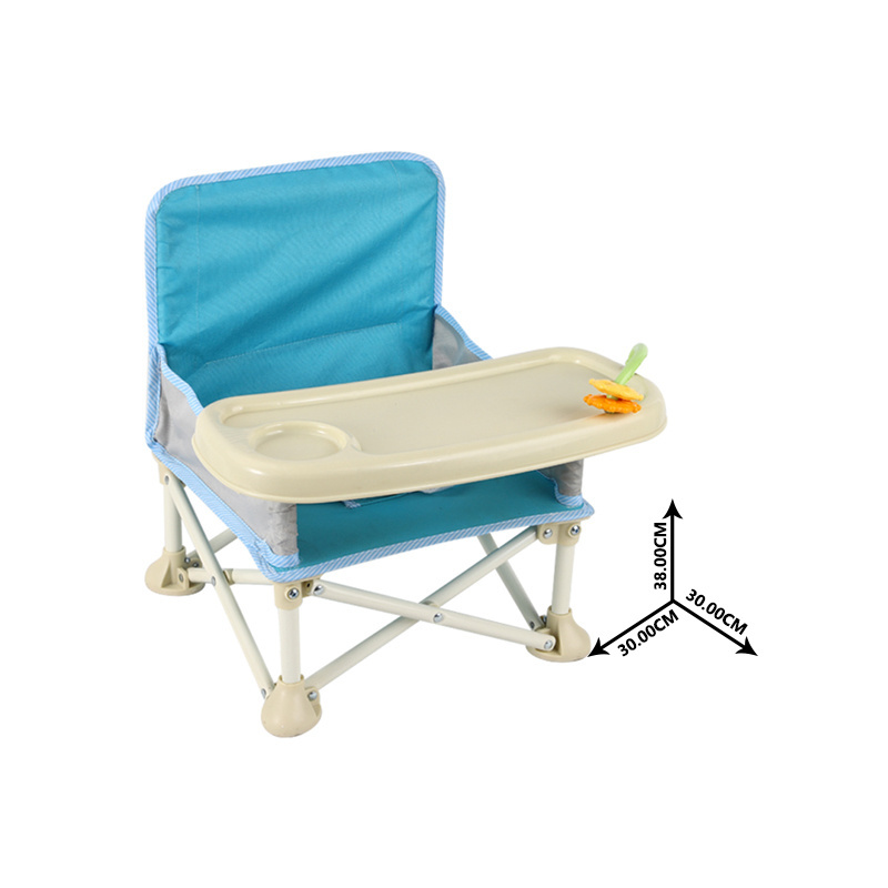 New Toy Portable High Chair Eating Camping Beach Lawn Travel Kids Tray Folding Seat Baby Rocker Chair