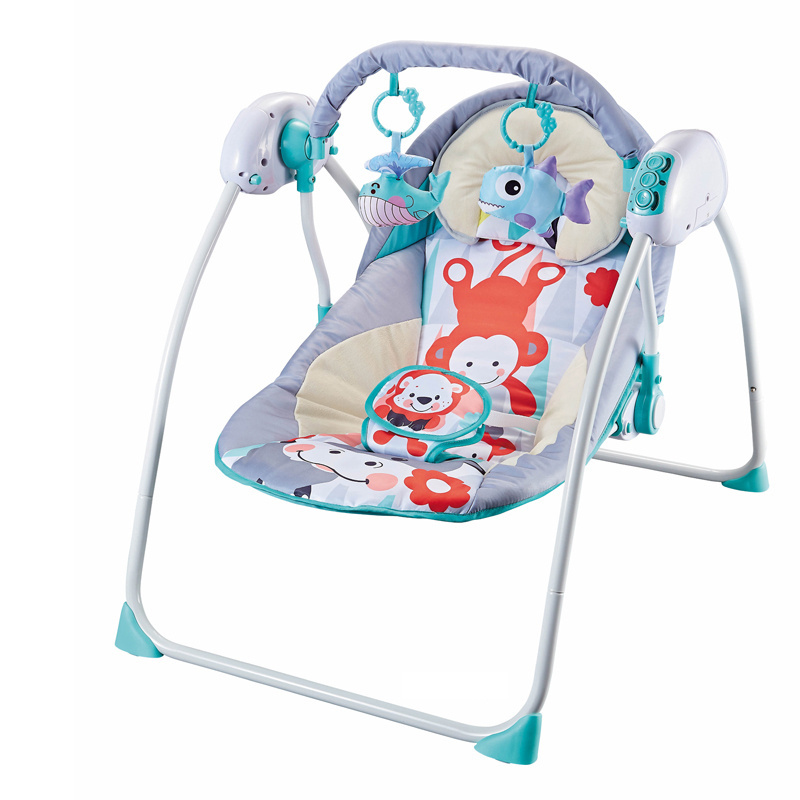 Electric Baby Smart RC Swings Sleeping Bed Baby Cradle Rocking Chair Multifunctional Baby Rockers for Infants