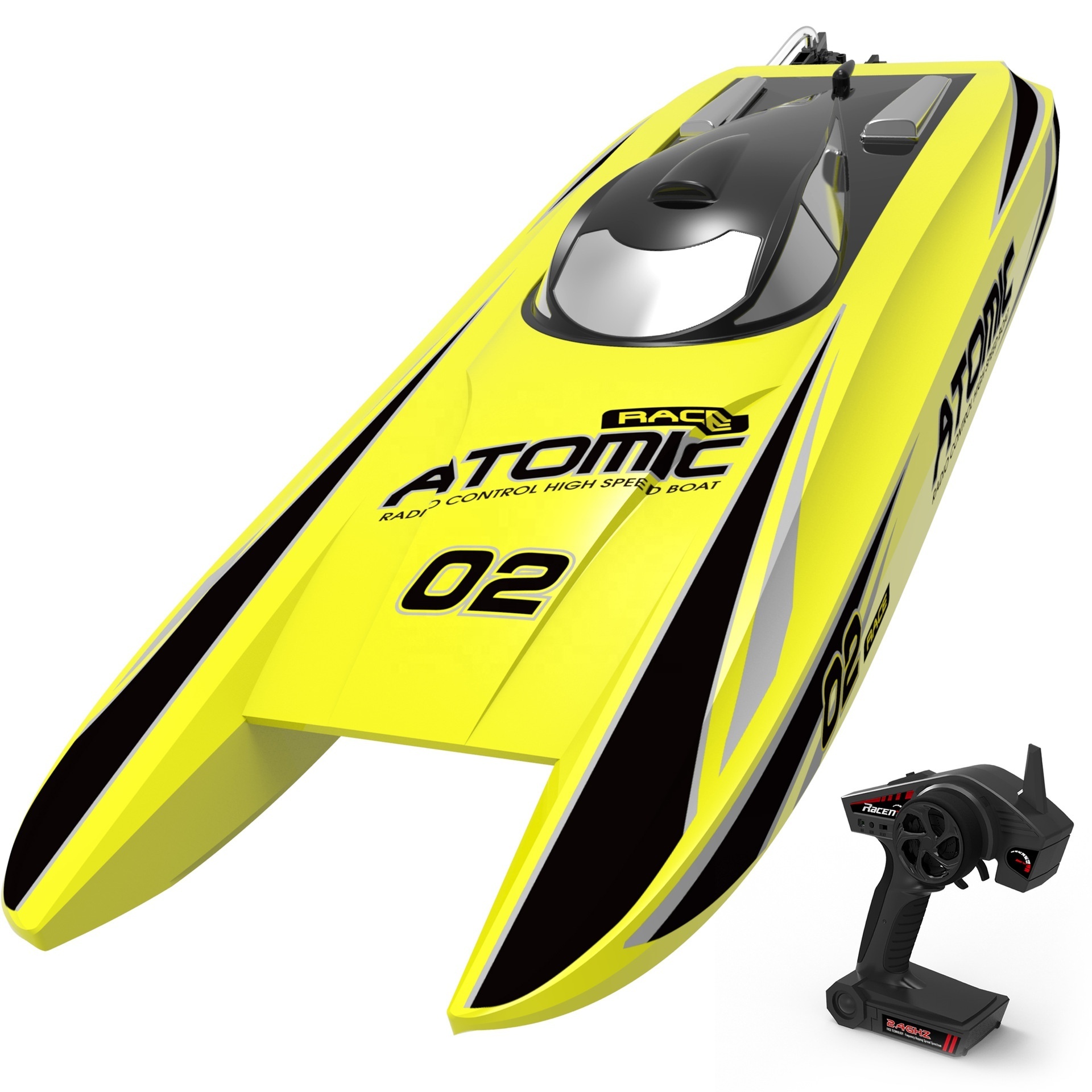 Hot selling rc boat for remote radio control toys racing high speed brushless plastic 2.4g PNP big electric ship adult kids