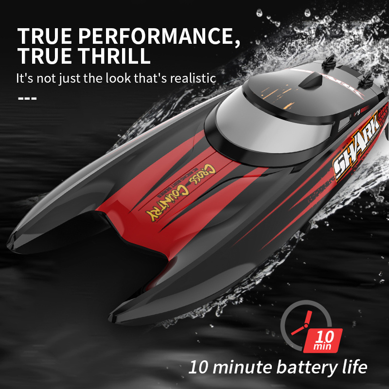 Factory Wholesale Price Outdoor High Speed RC Boat Waterproof Toys Remote Control Boats for Boys