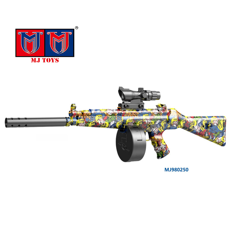 Hot Sale Electric Splatter Ball Gun Graffiti Gun 7-8Mm With Light 7-8Mm Water Bomb Up Gel Ball Toy Gun