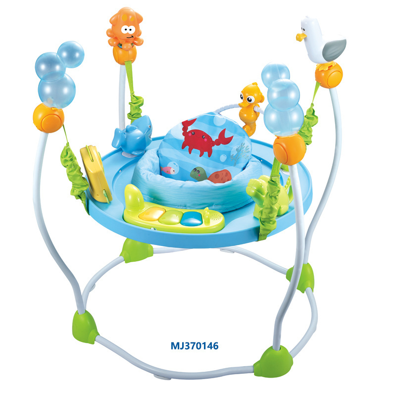 New Toy Baby Learning Jumpers Activity Bouncer Baby Walkers Jumping Chair Swing Chair with Lights Music for Toddlers