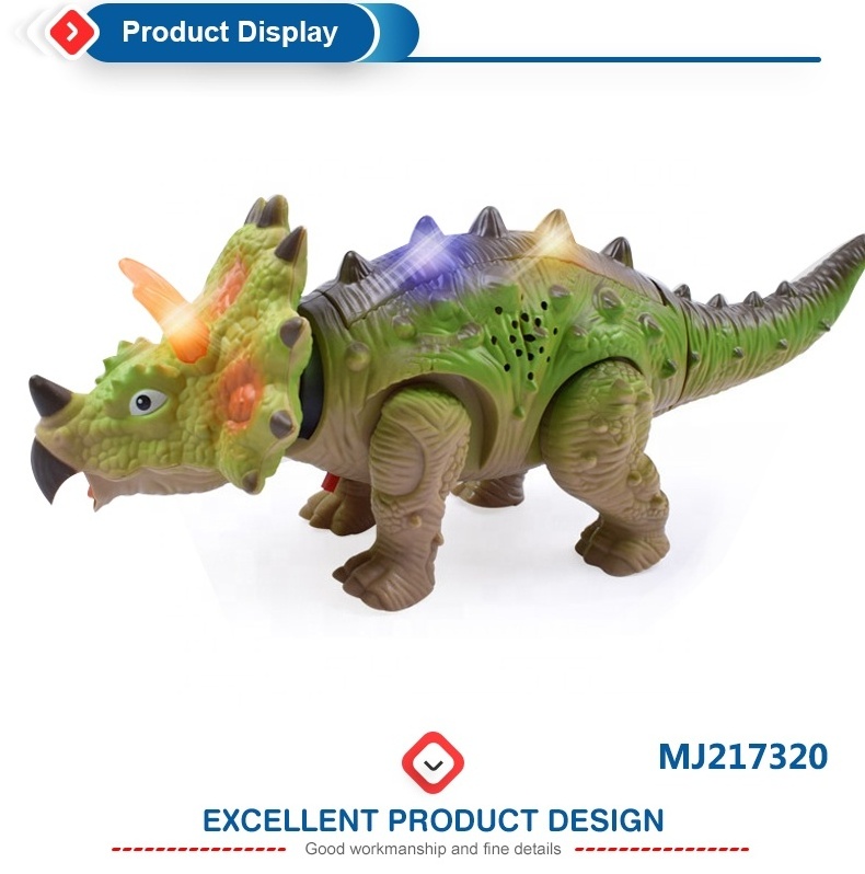 High quality dinosaur toys for kids dragon luminous electric walking other dino animal with lights and music