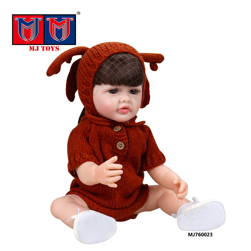 Custom Wholesale 55cm Baby Doll Rag Mini Life Kids Toys Realistic Parts Twins Doll Completo De Real Kit Reborn Newborn Dolls