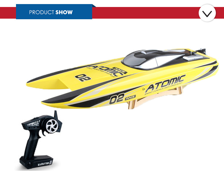 Hot selling rc boat for remote radio control toys racing high speed brushless plastic 2.4g PNP big electric ship adult kids