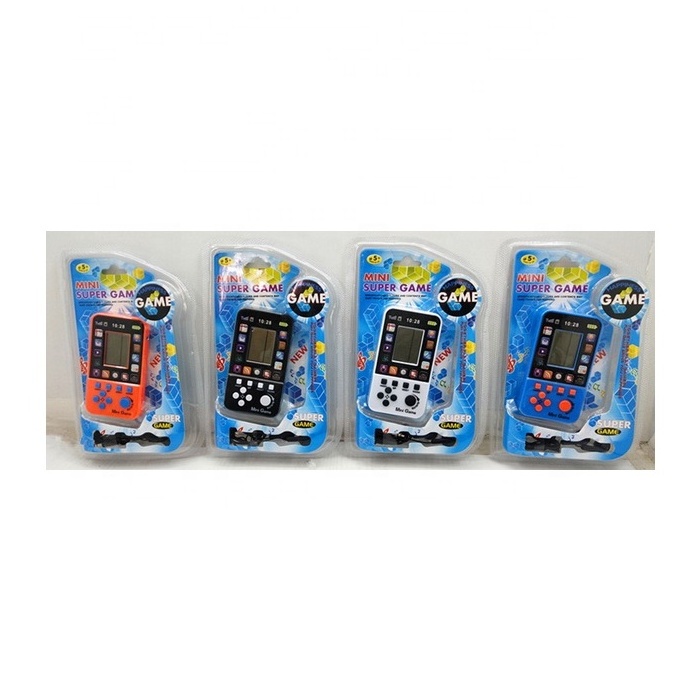 Funny handheld game player play brick game for kids