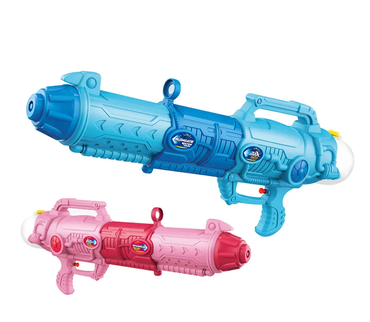 children plastic three gear extension water guns for kids outdoor toys