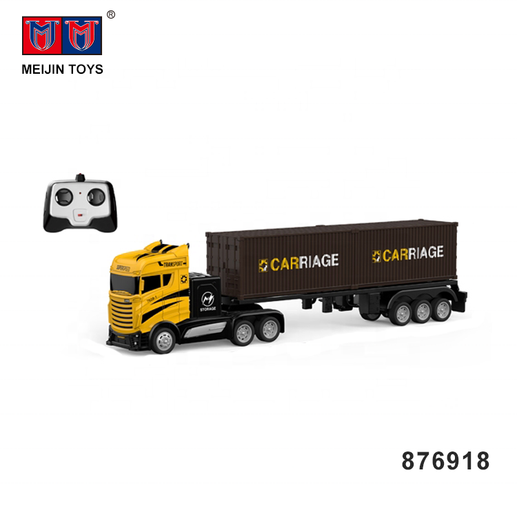 1:16 2.4G 4 channel transport vehicle toys rc container truck