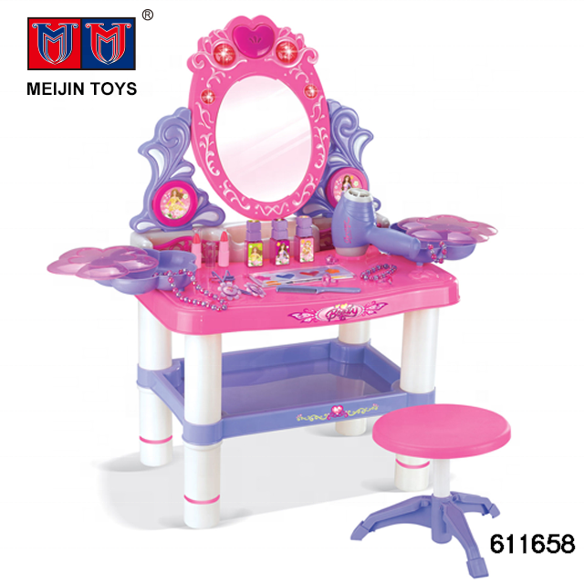 Girls'hot selling baby dressing table set toy