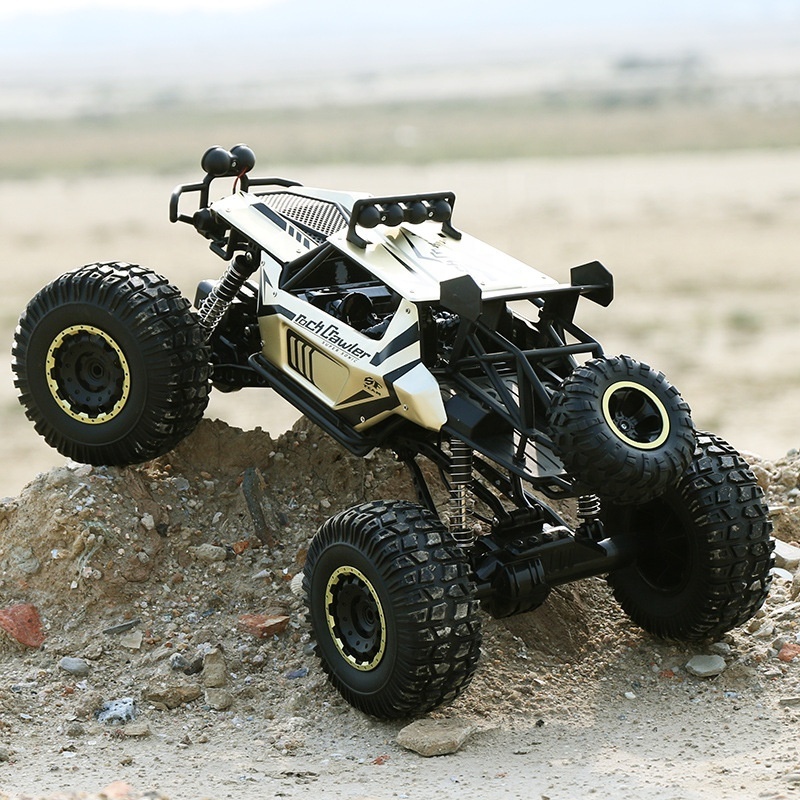 Custom Hot Sale Alloy 1/8 Diy 4Wd 4 X 4 Scale 1:8 4X4 Rock Car Hsp Climbing Off Road Crawlers Toy Rc Crawler Truck