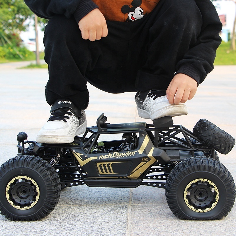 Custom Hot Sale Alloy 1/8 Diy 4Wd 4 X 4 Scale 1:8 4X4 Rock Car Hsp Climbing Off Road Crawlers Toy Rc Crawler Truck