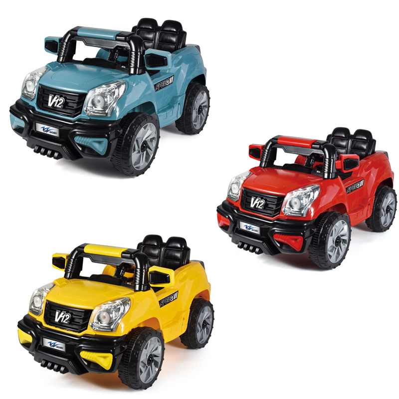 Hot Sale Plastic Electric Power Wheel Remote Control Car RC Stroller ride-on cars Kids Ride On Car with light music