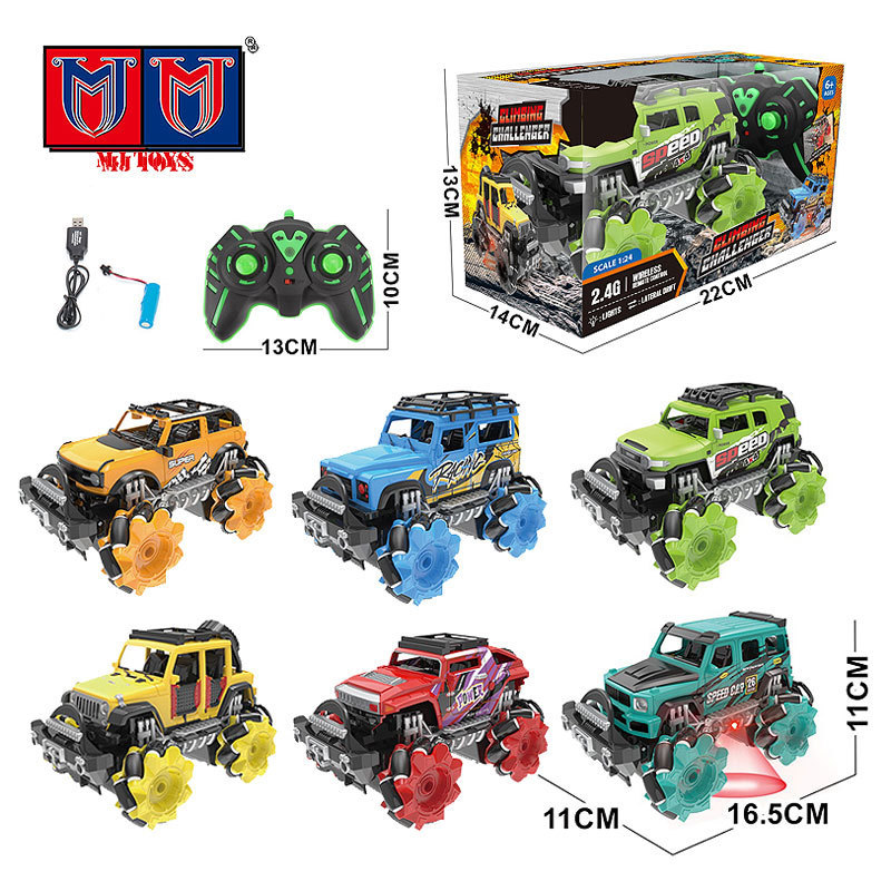 Custom 1:24 4X4 Mini Road. Car Off-Road R/C Vehicle Toy Cars Hobby Drifting Stunt Kids Adults Rc Truck Off Road