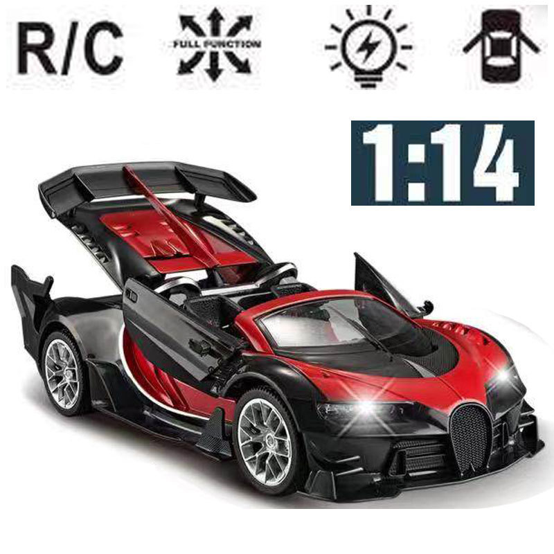 Wholesale 2023 1/14 1:14 Hobby Electronic Rc Cars Sensing Vehicle Toy Remote Control Classic One Key 3 Door Drift Model Car Toy