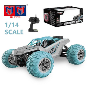 2.4Ghz 4WD 1/14 High Speed 36KM/H Alloy Electric Racing Drift Vehicle Toys Big Wheel Off Road Remote Control RC Car